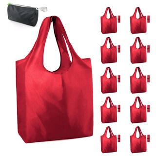 Foto 1 | Foto 1 | Bolsas De Supermercado Reutilizables Beegreen Christmas Red, 10 Paquetes De 23 Kg - Venta Internacional.