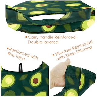 Foto 4 | Foto 4 | Bolsas De Supermercado Reutilizables Beegreen Fruit, Arándanos Y Aguacates, Paquete De 6 - Venta Internacional.