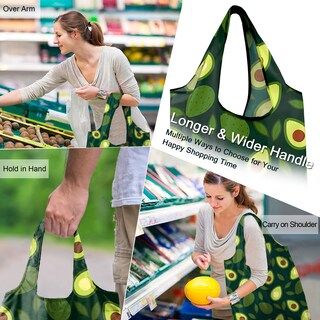 Foto 5 | Foto 5 | Bolsas De Supermercado Reutilizables Beegreen Fruit, Arándanos Y Aguacates, Paquete De 6 - Venta Internacional.