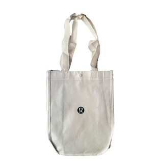 Foto 1 | Foto 1 | Bolsa De Mano Lululemon  Nueva  Blanca  Para Compras  Almuerzos  Gimnasio  Reutilizable - Venta Internacional.