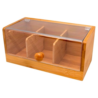 Foto 1 | Foto 1 | Caja de Bambú para Té Vin Bouquet Fih677 Madera Beige