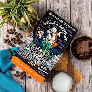 Foto 3 | Foto 3 | Coffee Beans Bones Coffee Salty Siren Caramelo Chocolate 350g - Venta Internacional.