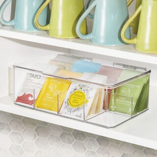 Foto 5 | Foto 5 | Organizador De Almacenamiento Mdesign Ligne Con Tapa Para Bolsitas De Té Y Cápsulas De Café - Venta Internacional.