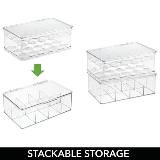 Foto 7 | Foto 7 | Organizador De Almacenamiento Mdesign Ligne Con Tapa Para Bolsitas De Té Y Cápsulas De Café - Venta Internacional.