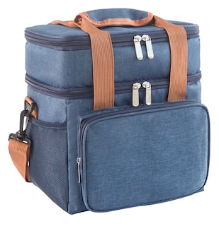 Foto 1 | Foto 1 | Bolsa Lonchera Térmica Hombre Mujer Para Escolares Trabajo Azul