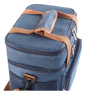 Foto 3 | Foto 3 | Bolsa Lonchera Térmica Hombre Mujer Para Escolares Trabajo Azul