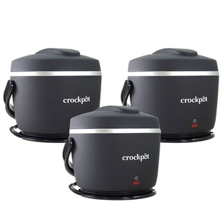 Foto 1 | Foto 1 | Fiambrera Eléctrica Crock-pot, Calentador De Alimentos, 591 Ml, Color Negro Y Regaliz - Venta Internacional.