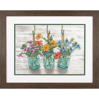 Foto 6 | Foto 6 | Dimensiones Del Kit De Punto De Cruz En Tarro De Cristal, 14 X 10 Cm - Venta Internacional.