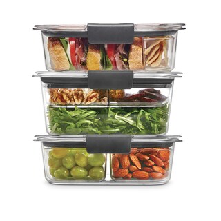 Foto 2 | Foto 2 | Recipientes Rubbermaid Brilliance Para Almacenar Alimentos, Juego De 3 - Venta Internacional.