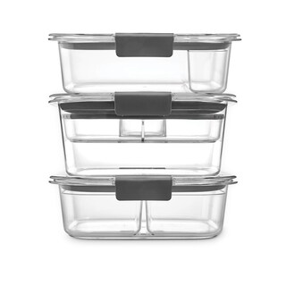 Foto 3 | Foto 3 | Recipientes Rubbermaid Brilliance Para Almacenar Alimentos, Juego De 3 - Venta Internacional.