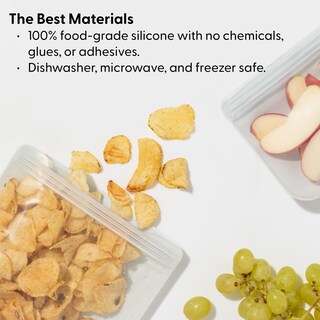 Foto 3 | Foto 3 | Bolsa De Almacenamiento Reutilizable De Silicona W&p Porter Sandwich 1360 Ml Sage - Venta Internacional.