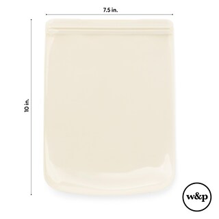 Foto 6 | Foto 6 | Bolsa De Almacenamiento Reutilizable De Silicona W&p Porter Sandwich 1360 Ml Sage - Venta Internacional.