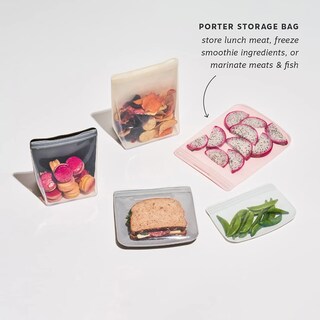 Foto 3 | Foto 3 | Bolsa De Almacenamiento Reutilizable De Silicona W&p Porter Sandwich 1,4 L, Color Carbón - Venta Internacional.
