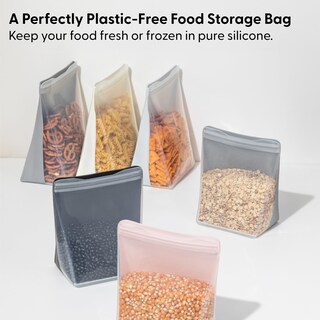 Foto 2 | Foto 2 | Bolsa De Almacenamiento Reutilizable De Silicona W&p Porter Sandwich 1.5 L Slate - Venta Internacional.