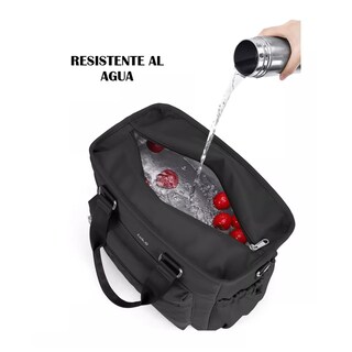 Foto 2 | Foto 2 | Lonchera Bolsa Termica Lab.g Gran Capacidad Portátil Fiambrera 16l Negra