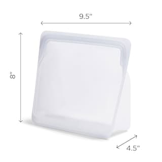 Foto 6 | Foto 6 | Bolsa De Almacenamiento De Alimentos Stasher Premium De Silicona Reutilizable, 3 Litros - Venta Internacional.