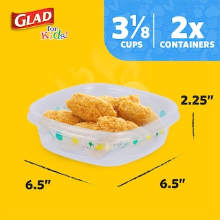 Foto 7 | Foto 7 | Contenedores De Almacenamiento De Alimentos Glad Gladware Kids, Juego De 26 Piezas - Venta Internacional.