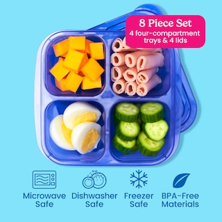 Foto 3 | Foto 3 | Contenedores para Alimentos Bentgo Easyboxes 4 Compartimentos 8 Piezas - Venta Internacional