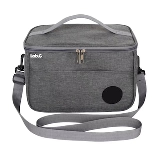 Foto 1 | Foto 1 | Bolsa Lonchera Térmica Para Trabajo Lab.g Escolares Hombre Y Mujer Gris