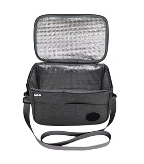 Foto 3 | Foto 3 | Bolsa Lonchera Térmica Para Trabajo Lab.g Escolares Hombre Y Mujer Gris