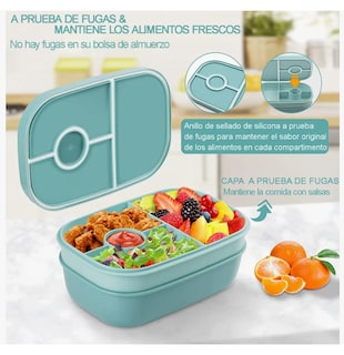Foto 2 | Foto 2 | Box Xtellar Lunch 3 Niveles Topper 1900ml Fiambrera Con Cubiertos