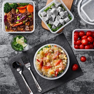 Foto 3 | Foto 3 | Contenedores Plástico Sellado Cuadrado Eo Safe Imports Esi-18940 Transparente