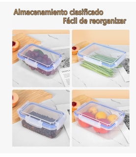 Foto 3 | Foto 3 | Contenedores Xtellar De Almacenamiento Hermético De Cocina, 8 Piezas