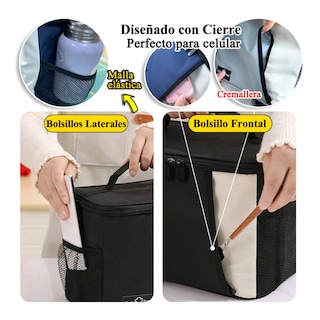 Foto 5 | Foto 5 | Loncheras Térmicas Bolsa Belug Negra Para Dama