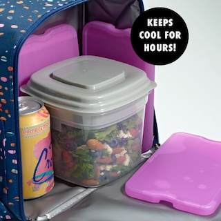 Foto 5 | Foto 5 | Enfriadores Ice Packs Fit + Fresh Cool, Reutilizables, Xl, Delgados, 8 Unidades, Color Morado - Venta Internacional.
