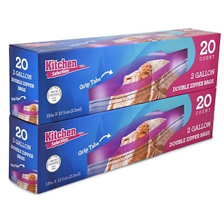 Foto 1 | Foto 1 | Bolsas Para Congelador Stock Your Home De 2 Galones X 40 Con Caja Dispensadora - Venta Internacional.