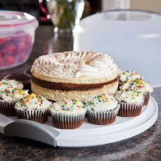 Foto 4 | Foto 4 | Servidor Para Tartas Sterilite 2008004 De Plástico Blanco - Venta Internacional.