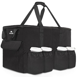 Foto 1 | Foto 1 | Bolsa De Entrega De Alimentos Matein Xxl 68l Resistente Al Agua Negra - Venta Internacional.