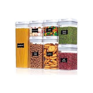Foto 3 | Foto 3 | Contenedores Herméticos para Almacenamiento y Organización de Cocina U Chef 7 pz