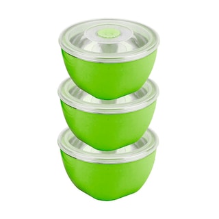 Foto 1 | Foto 1 | Juego de Ensaladeras Acero Inoxidable Aquila 658 color Verde