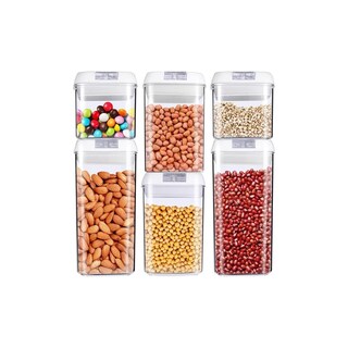 Foto 1 | Foto 1 | Juego de 6 Contenedores XIMXI para Almacenar Alimentos color Blanco