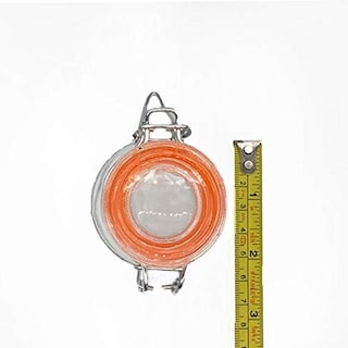 Foto 2 | Foto 2 | Jgo 4 Frascos Vidrio Mason Jar Herméticos 70 Ml C/u Nv-1022