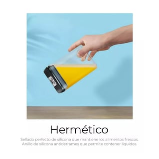 Foto 3 | Foto 3 | Recipientes Herméticos de Almacenamiento de Cocina Set 7 Piezas
