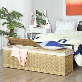 Foto 3 | Foto 3 | Cesta de Almacenamiento Songmics 160l con Tapa Plegable - Venta Internacional