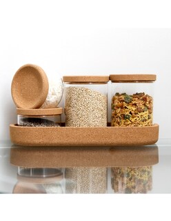 Foto 4 | Foto 4 | Set De Contenedores Storyland De Vidrio