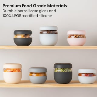 Foto 4 | Foto 4 | Recipiente De Almacenamiento De Alimentos W&p Porter Seal Tight, 470 Ml, Terrazo - Venta Internacional.