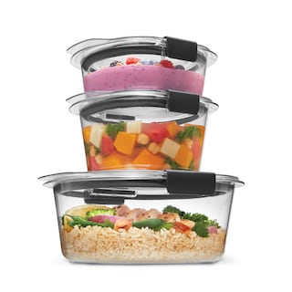 Foto 1 | Foto 1 | Contenedores De Almacenamiento De Alimentos Rubbermaid Brilliance , Juego De 6 Piezas - Venta Internacional.