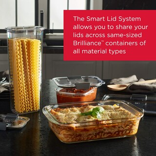 Foto 4 | Foto 4 | Set de Recipientes de Alimentos Rubbermaid Brilliance Glass 4 Piezas - Venta Internacional