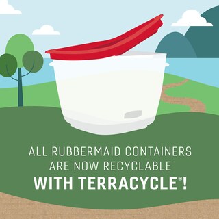 Foto 6 | Foto 6 | Recipientes Rubbermaid Para Almacenamiento De Alimentos, 38 Piezas, Transparentes/azules - Venta Internacional.