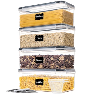 Foto 1 | Foto 1 | Contenedores De Almacenamiento De Alimentos Vtopmart 3.2 L (4 Piezas) Para Pasta - Venta Internacional.