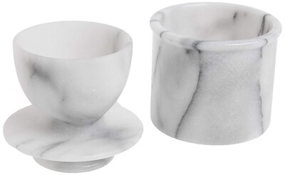 Foto 2 | Foto 2 | Butter Keeper Norpro Marble, Color Blanquecino, Capacidad Para 1 Barra - Venta Internacional.