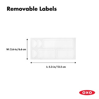 Foto 6 | Foto 6 | Accesorio Oxo Good Grips Pop Container Etiquetas Removibles - Venta Internacional.