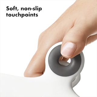 Foto 3 | Foto 3 | Paquete De 2 Clips Para Bolsas Y Chips De Plástico Oxo Good Grips, Color Blanco - Venta Internacional.
