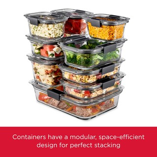 Foto 5 | Foto 5 | Recipientes Para Alimentos Rubbermaid Brilliance Glass 760 Ml (3,2 Tazas) - Venta Internacional.