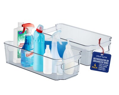 Foto 1 | Foto 1 | Gavetas Para Nevera Lifemaster, Multiusos, 4 Piezas, Transparentes - Venta Internacional.