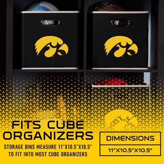 Foto 3 | Foto 3 | Contenedor De Almacenamiento Franklin Sports Ncaa Iowa Hawkeyes - Venta Internacional.